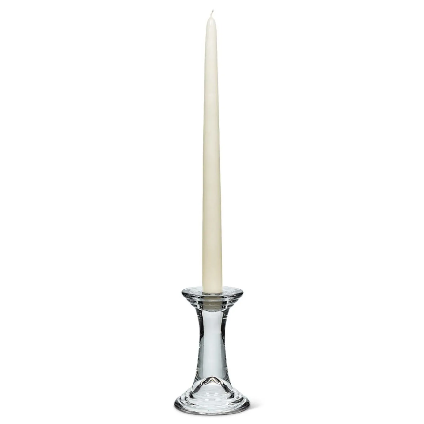 Candle Holders*Abbott 5" Glass Candle Holder