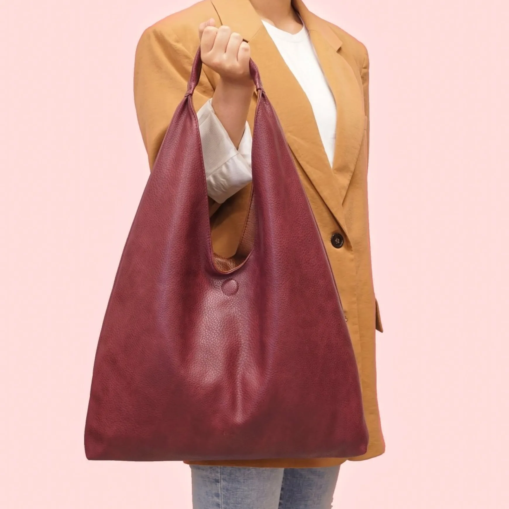 Convertible Bags*SQ Inc. 2 In 1 Tote Bag - Cecilia
