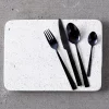 Dishware*Safdie & Co 16 Piece Cutlery Set - Black