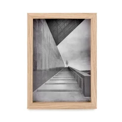Photo Frames*Attitudes Import 5 X 7 Photo Frame - Natural Wood Effect