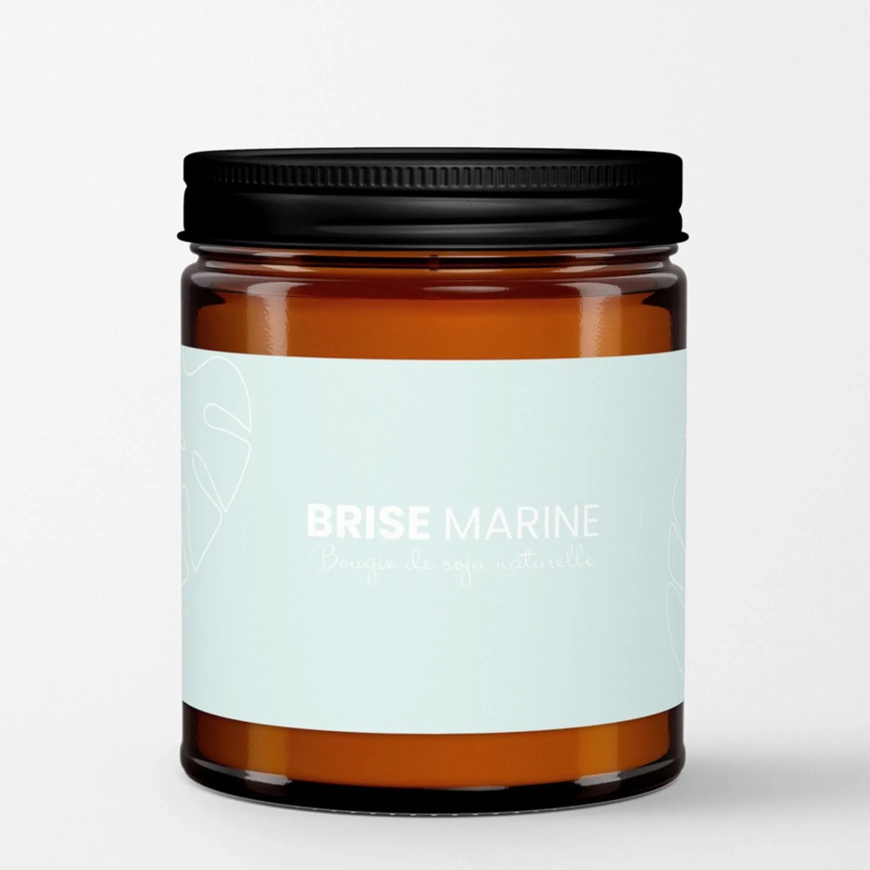 Scented Candles*Au Naturel Amber Candle 250 Ml - Sea Salt