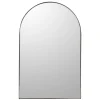 Mirrors*Attitudes Import 2 Arched Mirror - Black Metal Edge