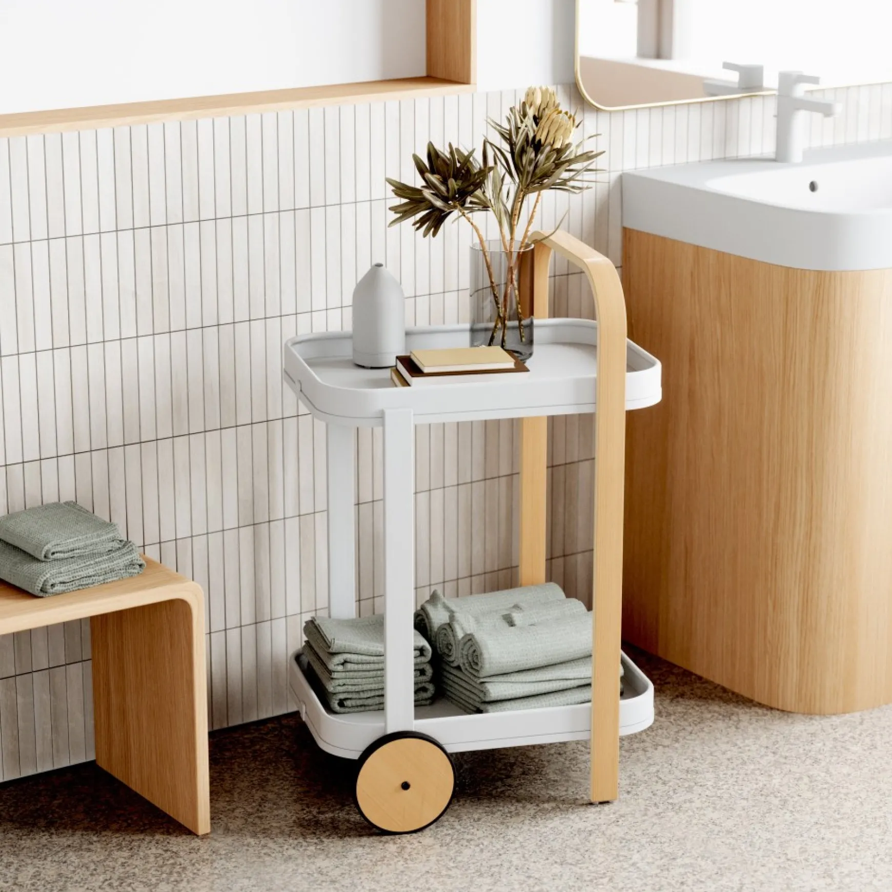 Tables*Umbra Bar & Serving Cart - Bellwood