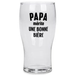 All For Beer*Attitudes Import 2 Beer Glass - Papa Merite