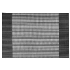 Tablecloths, Placemats & Napkins*Harman Black Vinyl Placemat - Walden