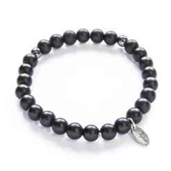 Bracelets*Dhyaan Bracelet With Customizable Charm For Men - Manille