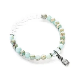 Bracelets*Dhyaan Bracelet With Customizable Charm - Sandy