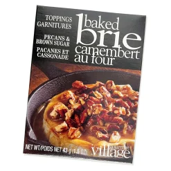 Confits & Seasonings*Gourmet du Village Brie Seasoning - Pecans And Brown Sugar