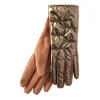 Scarves, Gloves & Hats*Gift Craft Brown Gloves - Puffy