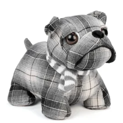 Decorative Objects*Attitudes Import Bumper - Checked Dog
