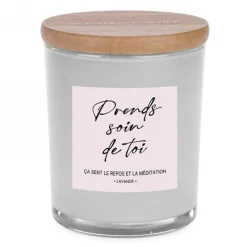Decorative Candles*Attitudes Import 2 Candle - Prends Soin