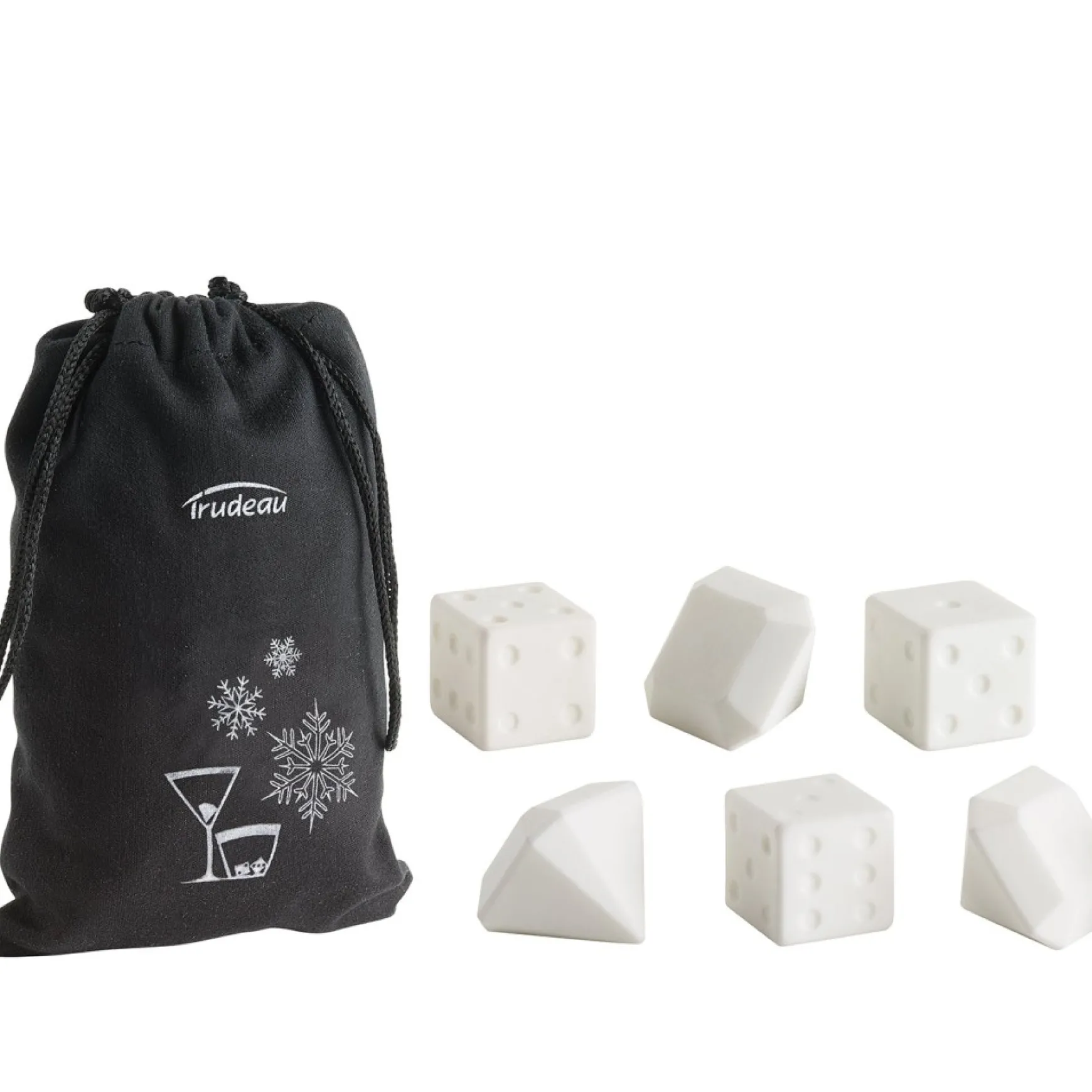 All For Cocktails*Trudeau Ceramic Ice Cubes