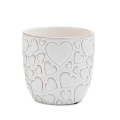 Vases & Pots*Group ADV Ceramic Planter - Hearts