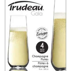 All For Wine*Trudeau Champagne Glass Without Stem - Gala 240 Ml
