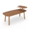 Tables*Umbra Coffee Table With Raised Shelf - Swivo