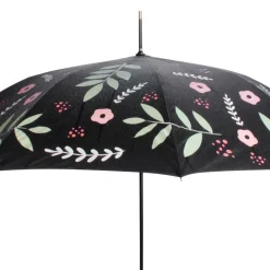 Umbrellas For Adult*Attitudes Import 2 Color Changing Umbrella - Flowers And Leafs