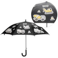 Umbrellas For Adult*Attitudes Import Color Changing Umbrella For Children - Trucks
