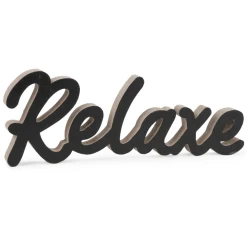 Decorative Objects*Attitudes Import Decorative "Relaxe" Word