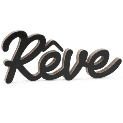 Decorative Objects*Attitudes Import Decorative "Reve" Word