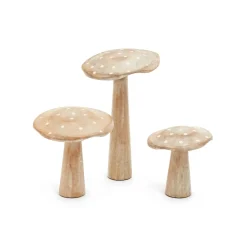 Decorative Objects*Group ADV Decorative Wooden Mushroom