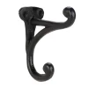 Handles & Hooks*Attitudes Import Double Wall Hook - Black