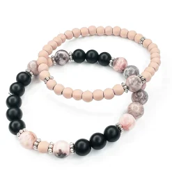Bracelets*Dhyaan Duo Bracelets - Nude