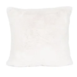 Cushions*Agence K Fake Rabbit Fur Cushion - White