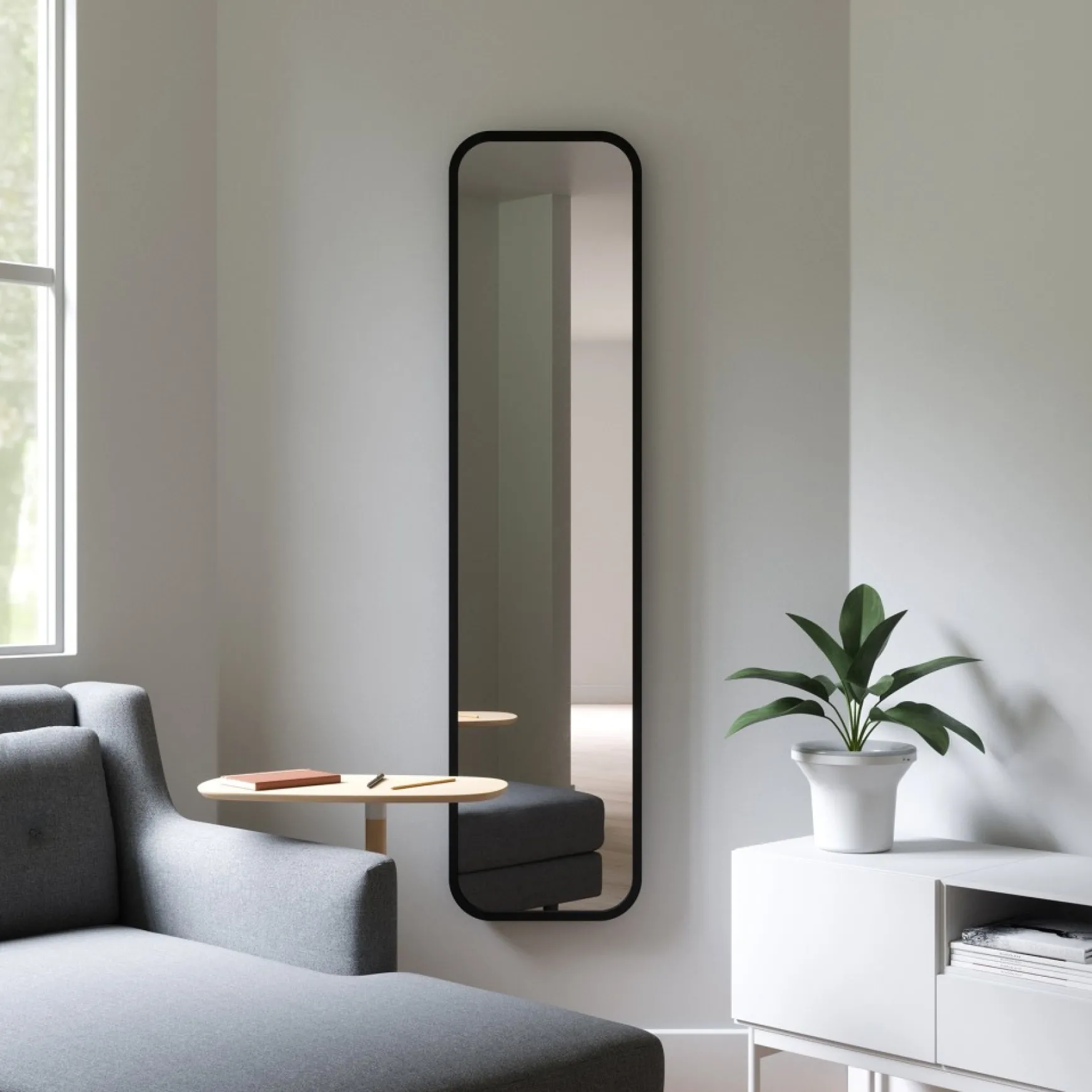 Mirrors*Umbra Floor Mirror - Hub