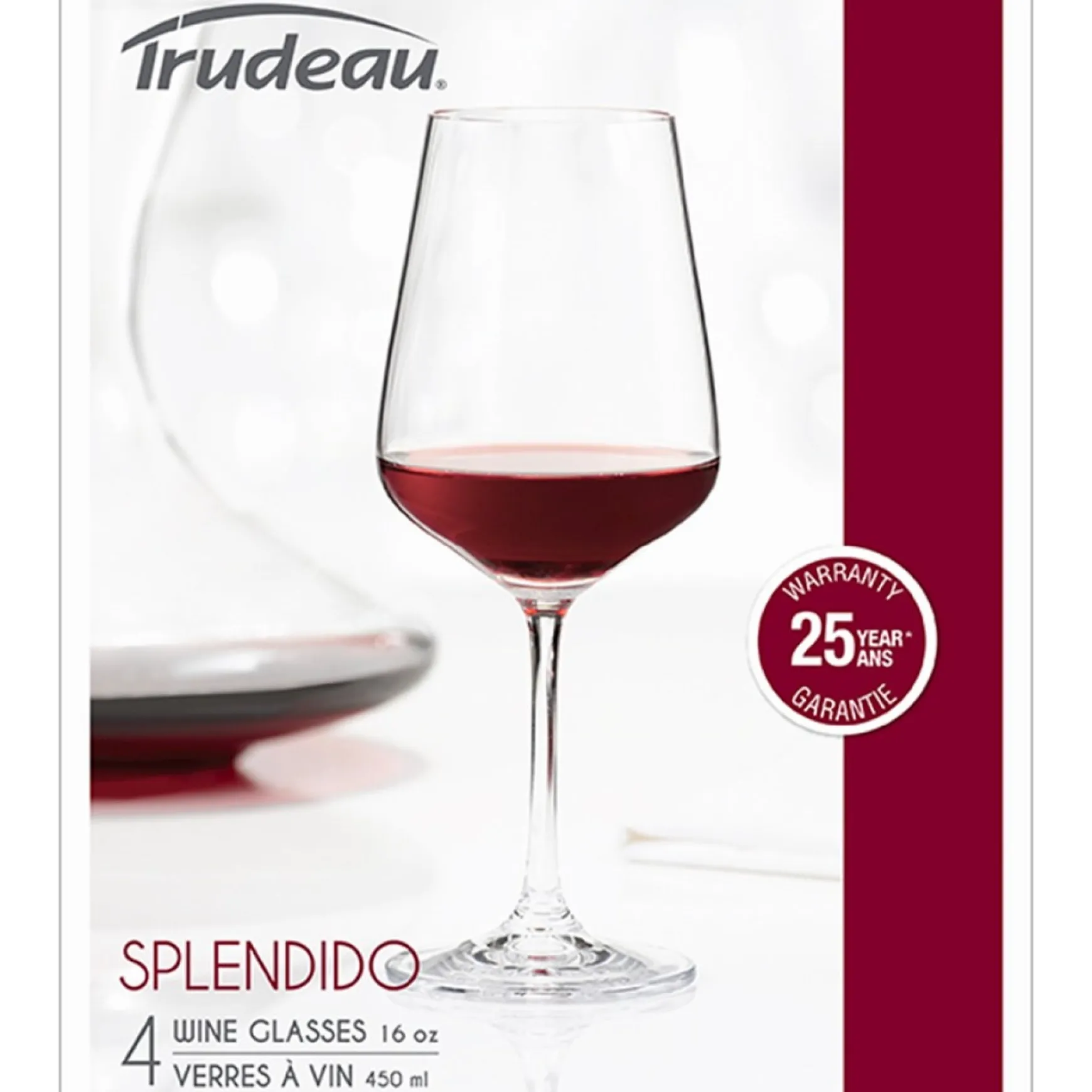 All For Wine*Trudeau Hybrid Wine Glass 450 Ml - Splendido