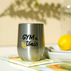 All For Wine*Attitudes Import 2 Isothermal Wine Glass - Gym & Tonic