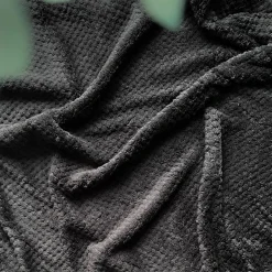 Throws*Agence K Kozy Textured Throw - Black