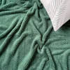 Throws*Agence K Kozy Textured Throw - Forest Green