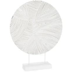 Decorative Objects*Attitudes Import Large Deco Circle On Stand