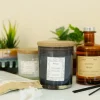 Scented Candles*Attitudes Import Large Glass Candle - Amber Vanilla