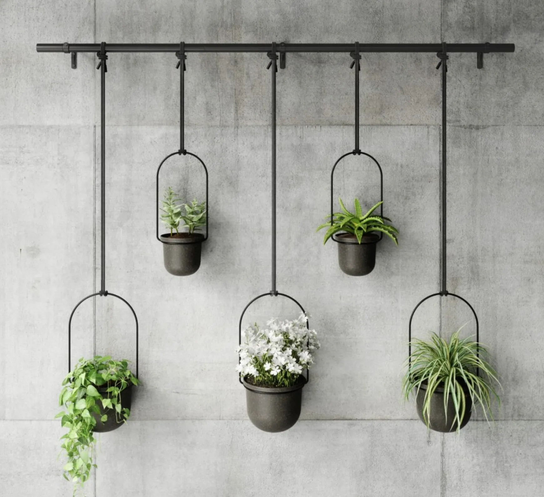 Wall Planters*Umbra Large Hanging Planter - Triflora