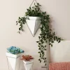 Wall Planters*Umbra Large White Wall Planter - Trigg