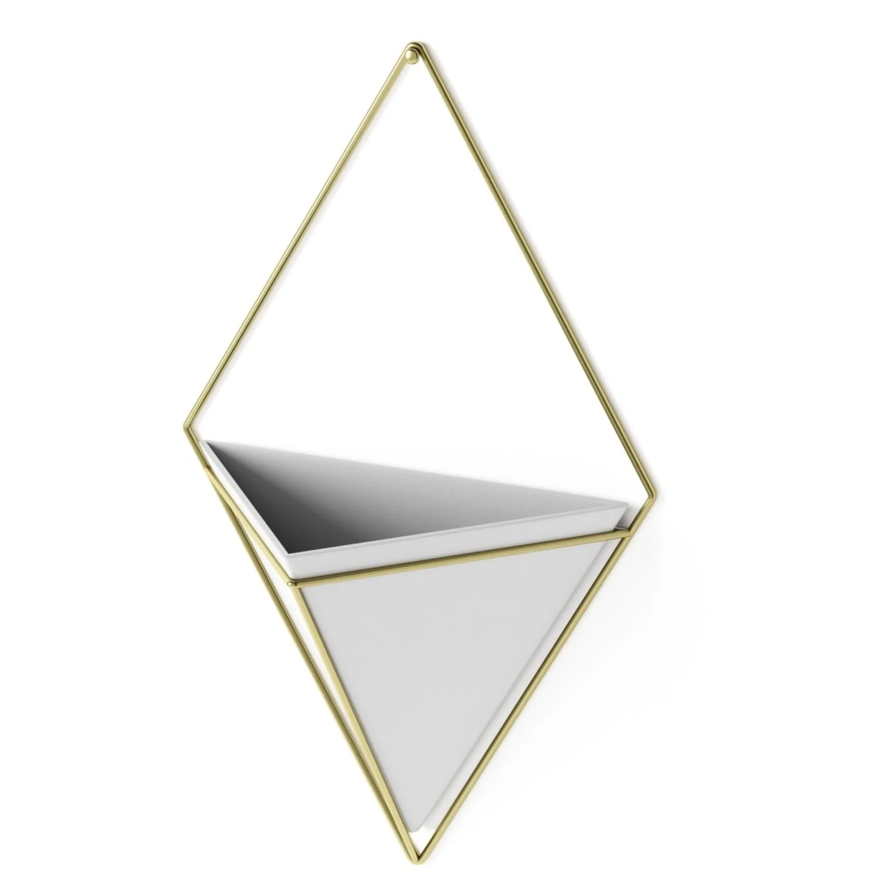 Wall Planters*Umbra Large White Wall Planter - Trigg