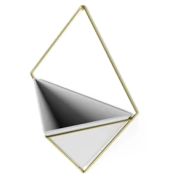 Wall Planters*Umbra Large White Wall Planter - Trigg