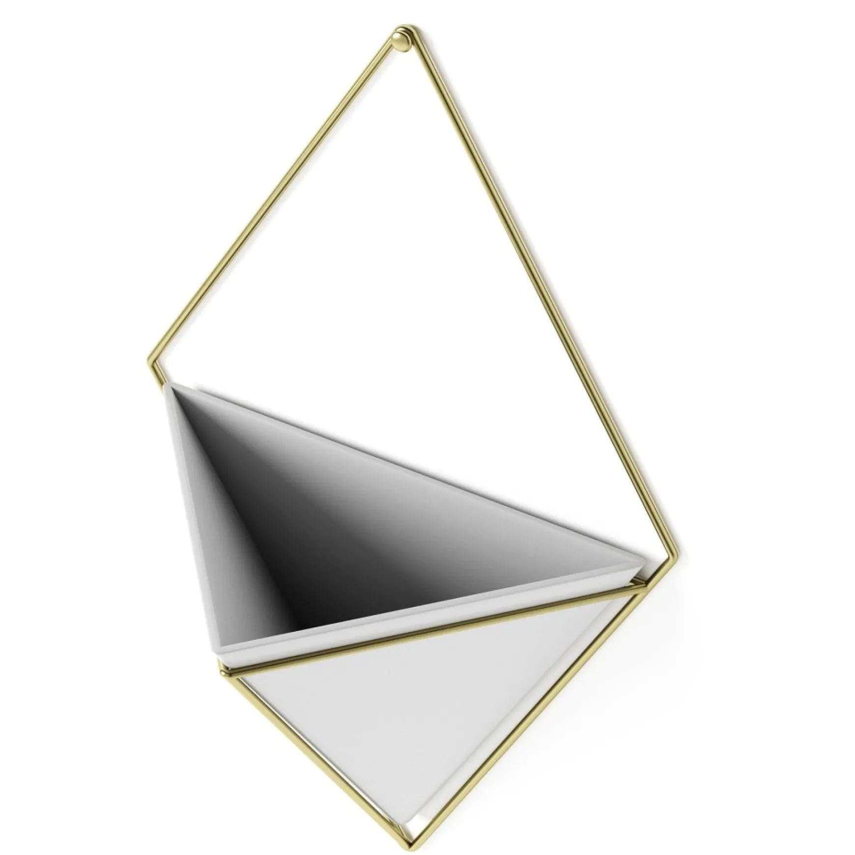 Wall Planters*Umbra Large White Wall Planter - Trigg