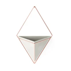 Wall Planters*Umbra Large White Wall Planter - Trigg