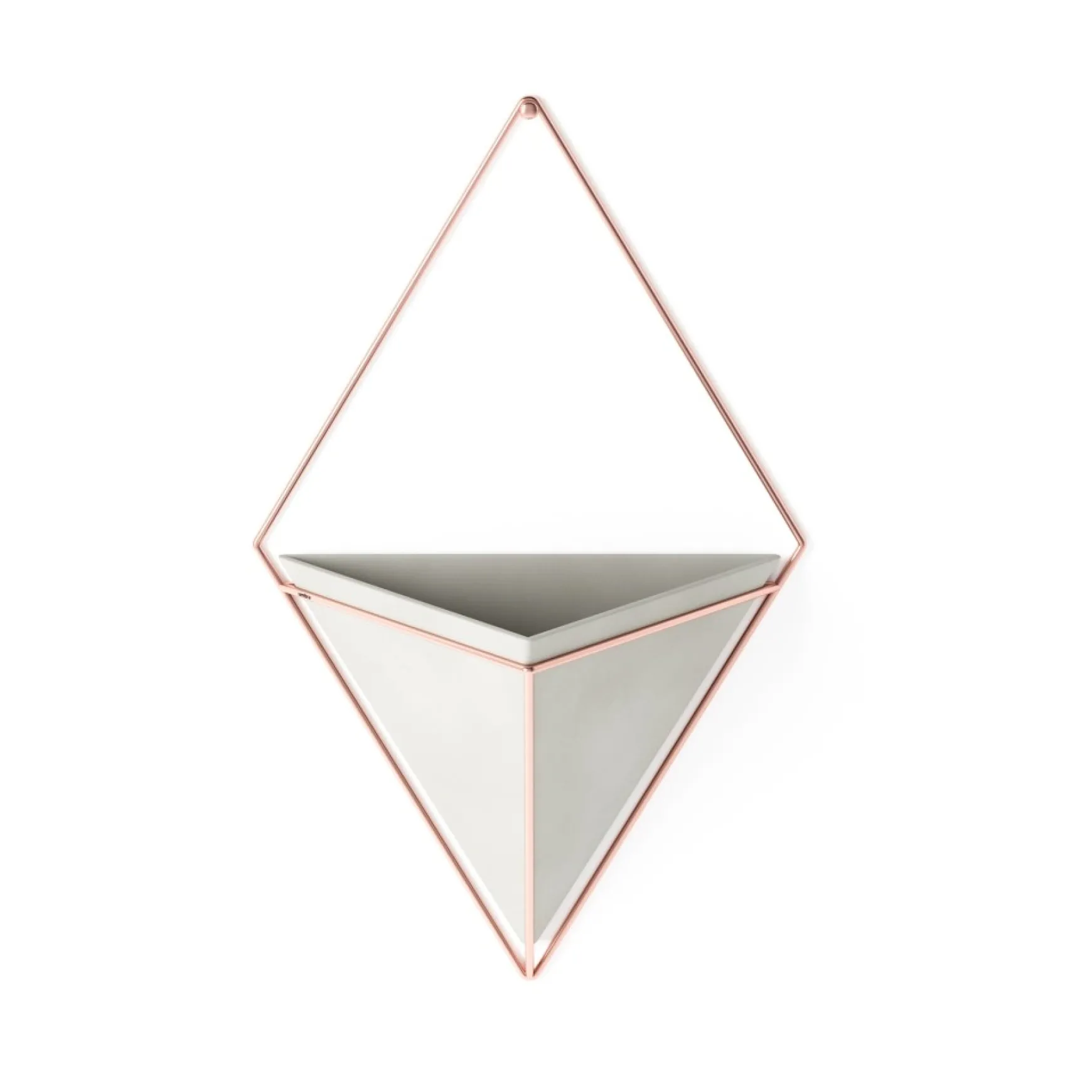 Wall Planters*Umbra Large White Wall Planter - Trigg