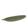 Plates, Trays & Containers*Attitudes Import 2 Leaf Tray - Forest Green