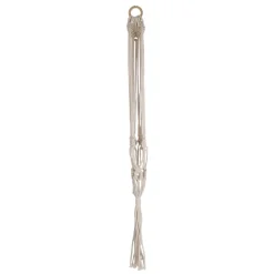 Planters*Attitudes Import Macrame For Hanging Planter - Natural