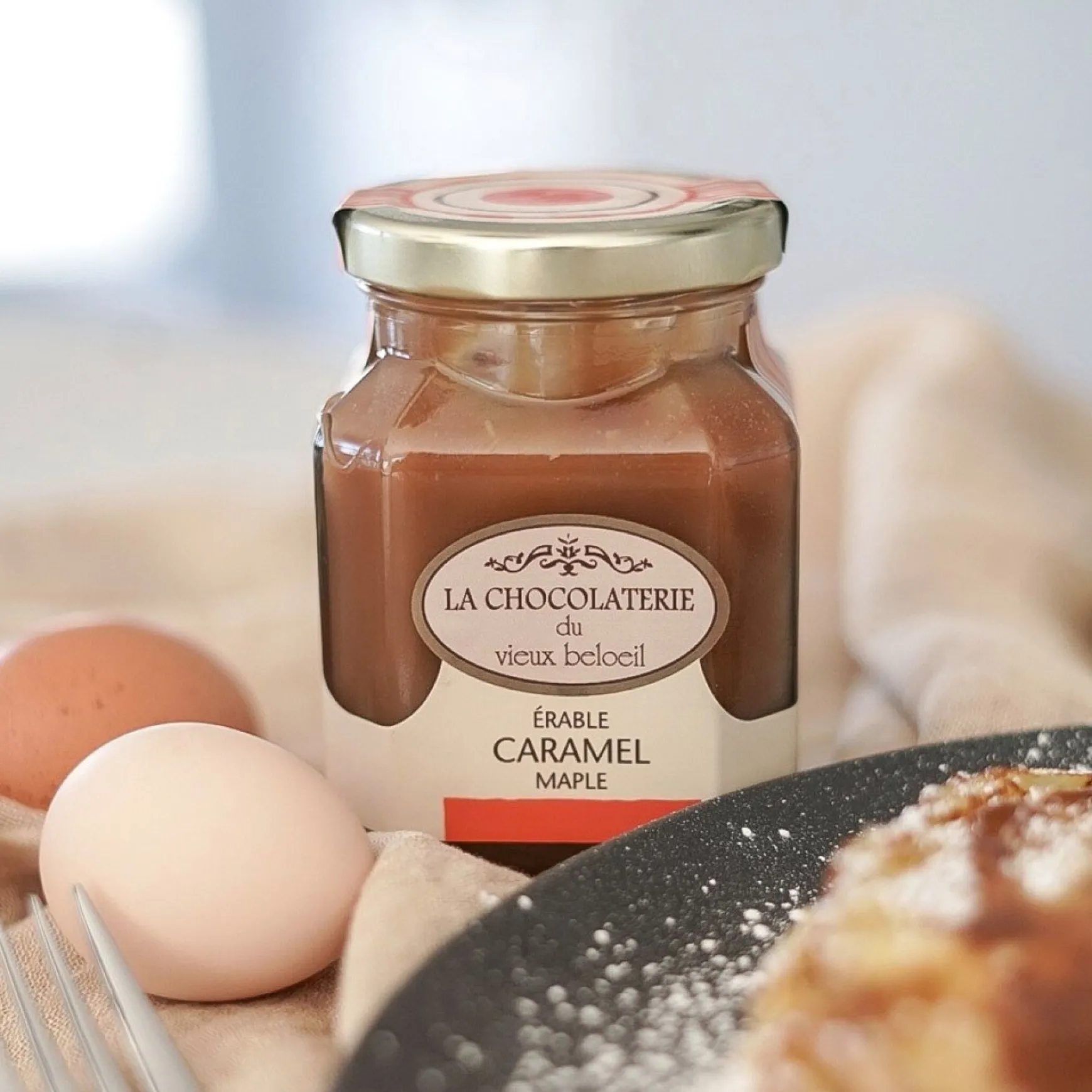 Chocolates, Caramels And Sweets*Chocolaterie du Vieux-Beloeil Maple Caramel - 314 Ml