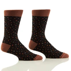Slippers, Socks & Sandals** Men's Socks - Confetti Patterns