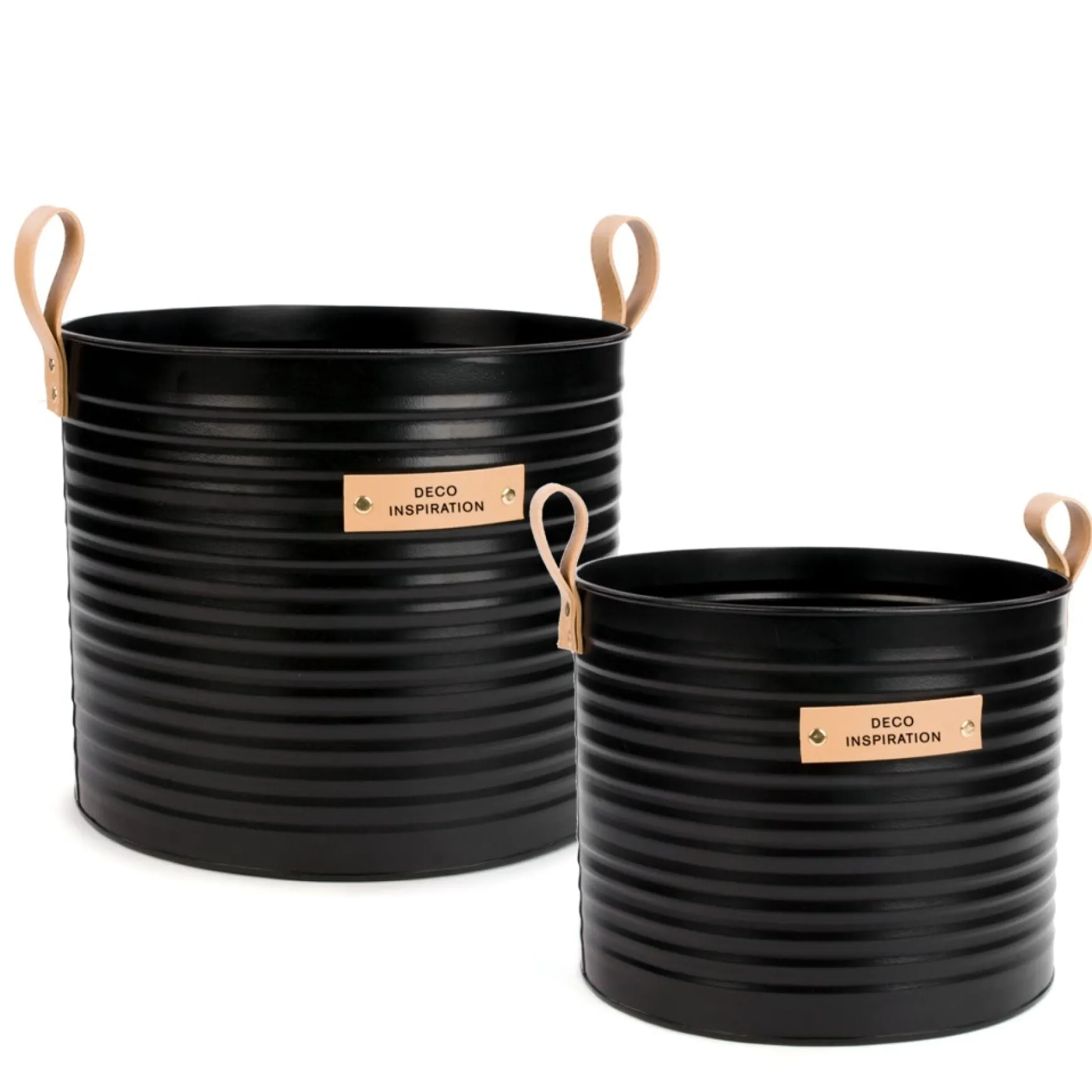 Organization*Attitudes Import 2 Metal Basket With Handle