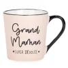Mugs With Text*Attitudes Import 2 Mug - Grand-Maman Devouee
