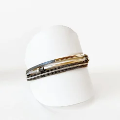 Bracelets*Caracol Multiple Bracelets - Black & Silver