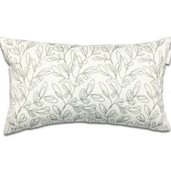 Cushions*Les textiles Patlin Rectangle Cushion - Floral Pattern