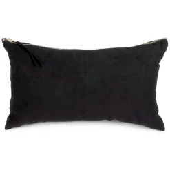 Cushions*Agence K Rectangle Faux Suede Cushion - Black